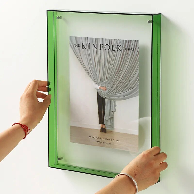 COLORFRAME – Bunte Transparente Acryl-Fotoliste für Lebendige Erinnerungen