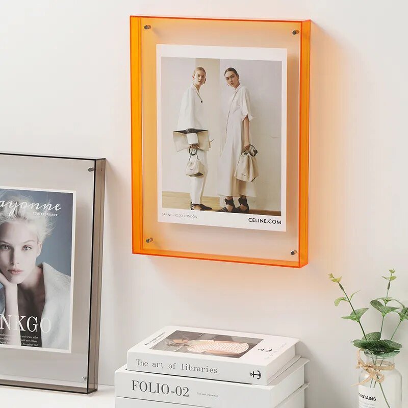 COLORFRAME – Bunte Transparente Acryl-Fotoliste für Lebendige Erinnerungen