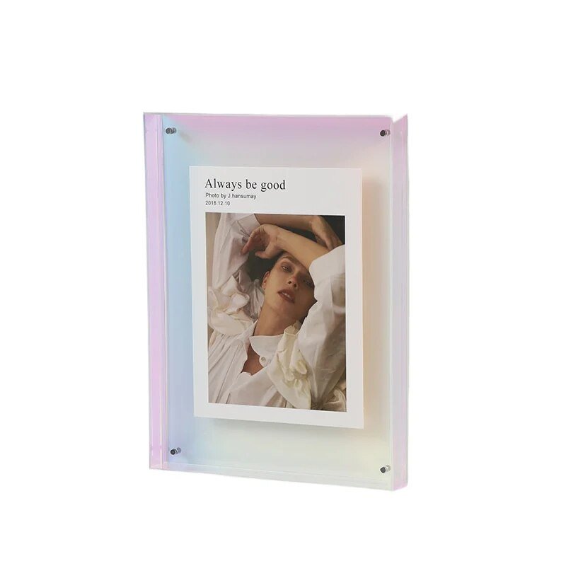 COLORFRAME – Bunte Transparente Acryl-Fotoliste für Lebendige Erinnerungen