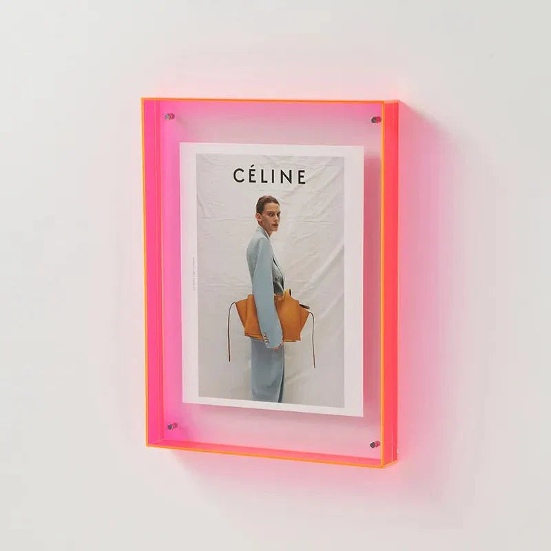 COLORFRAME – Bunte Transparente Acryl-Fotoliste für Lebendige Erinnerungen