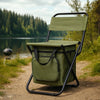 SILLA COOLCAMP – Silla plegable con bolsa frigorífica integrada para aventuras al aire libre