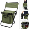 SILLA COOLCAMP – Silla plegable con bolsa frigorífica integrada para aventuras al aire libre