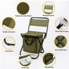 SILLA COOLCAMP – Silla plegable con bolsa frigorífica integrada para aventuras al aire libre