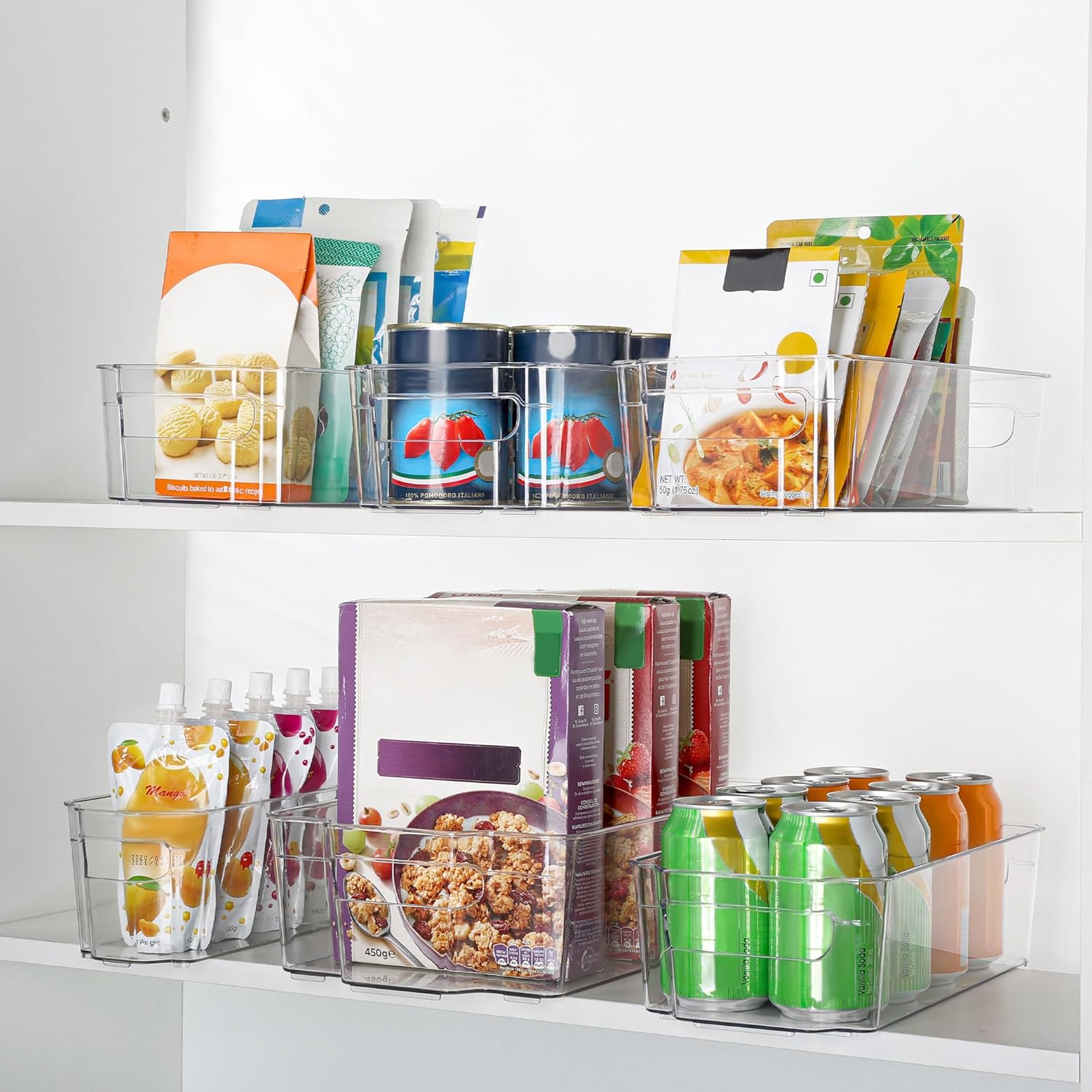 CoolOrganize – Scatole trasparenti per conservazione per frigorifero e cucina