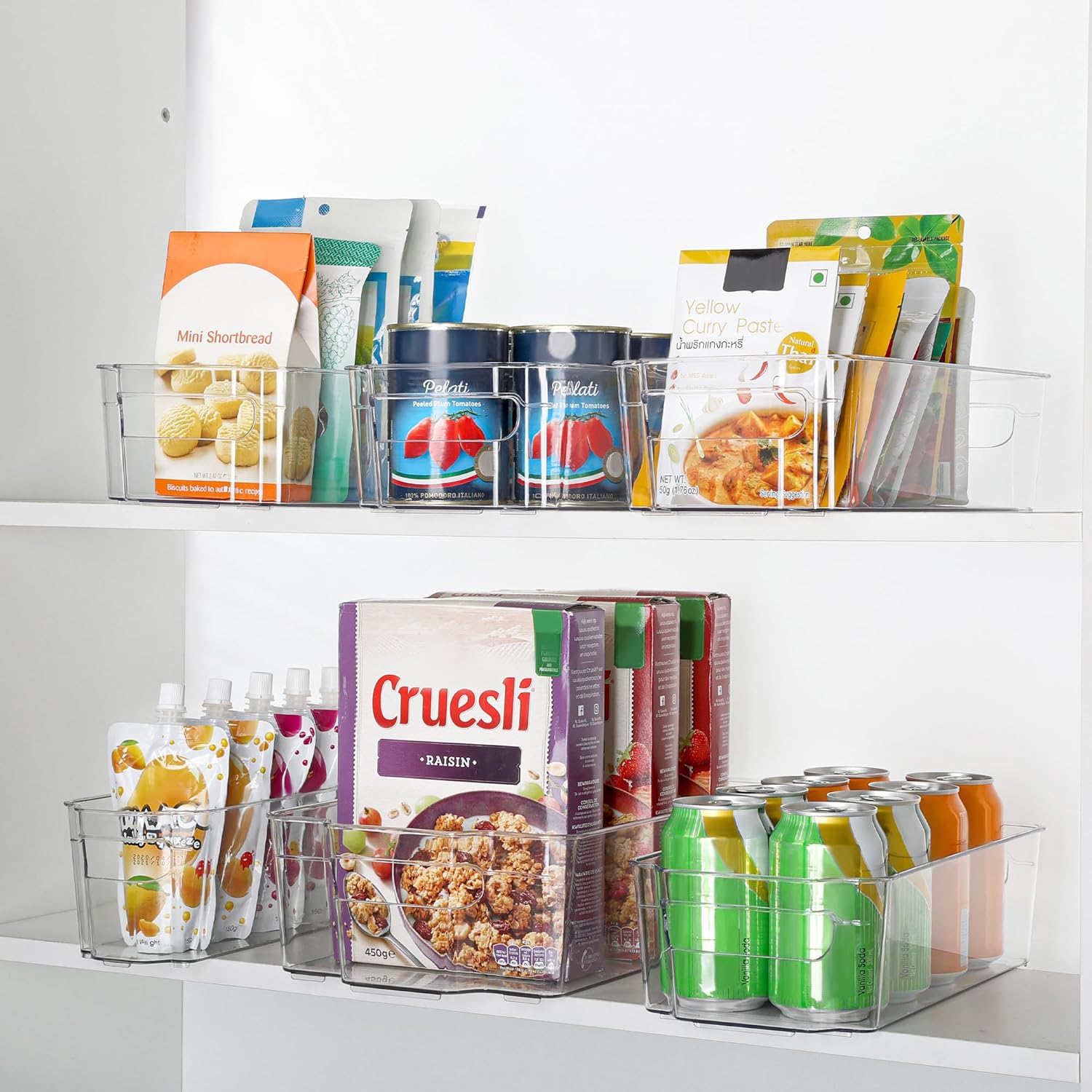 CoolOrganize – Scatole trasparenti per conservazione per frigorifero e cucina