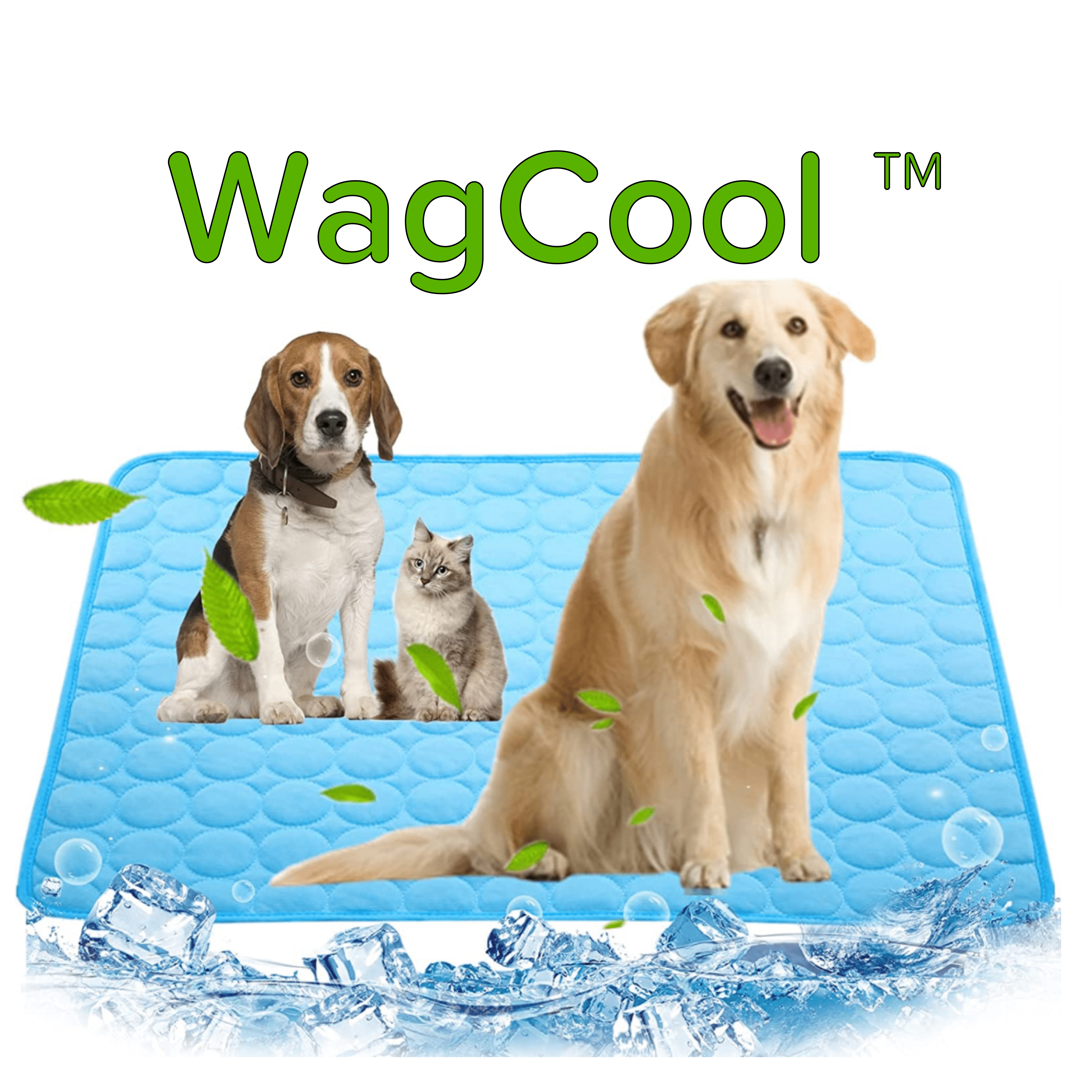 CoolPet Mat – Tapis rafraîchissant pour chien pour les journées chaudes & fraîcheur instantanée