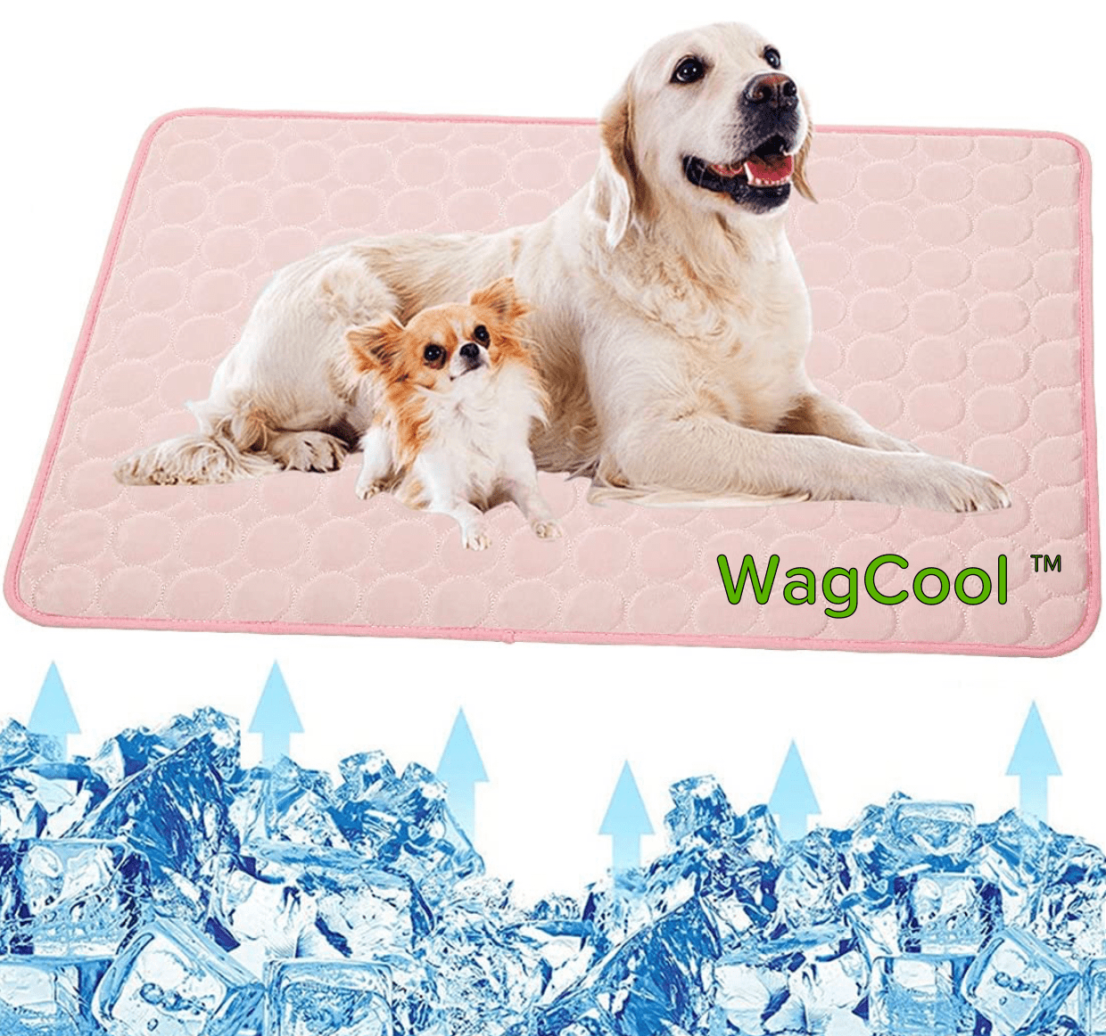 CoolPet Mat – Tapis rafraîchissant pour chien pour les journées chaudes & fraîcheur instantanée