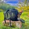 COSMOCAT – Tragbarer Weltraumrucksack für Katzen mit Belüftungsfenster 3
