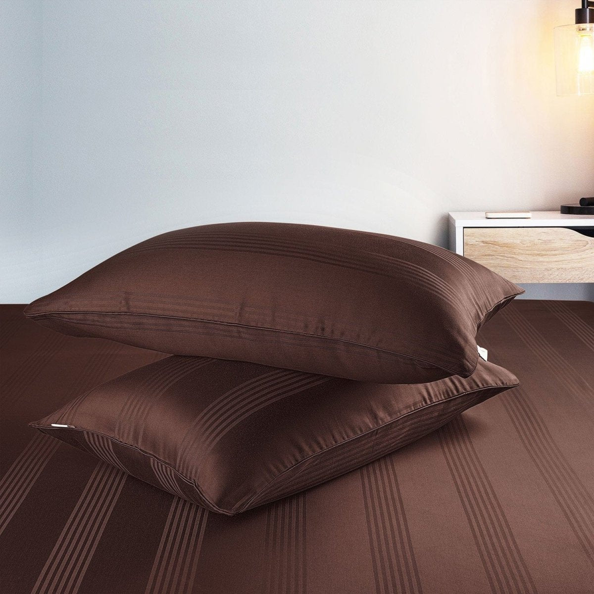 Aurelisse Kissenbezüge | Premium Baumwolle | Weich, Elegant & Langlebig | Luxuriöse Kissenhüllen für stilvolles Schlafzimmer