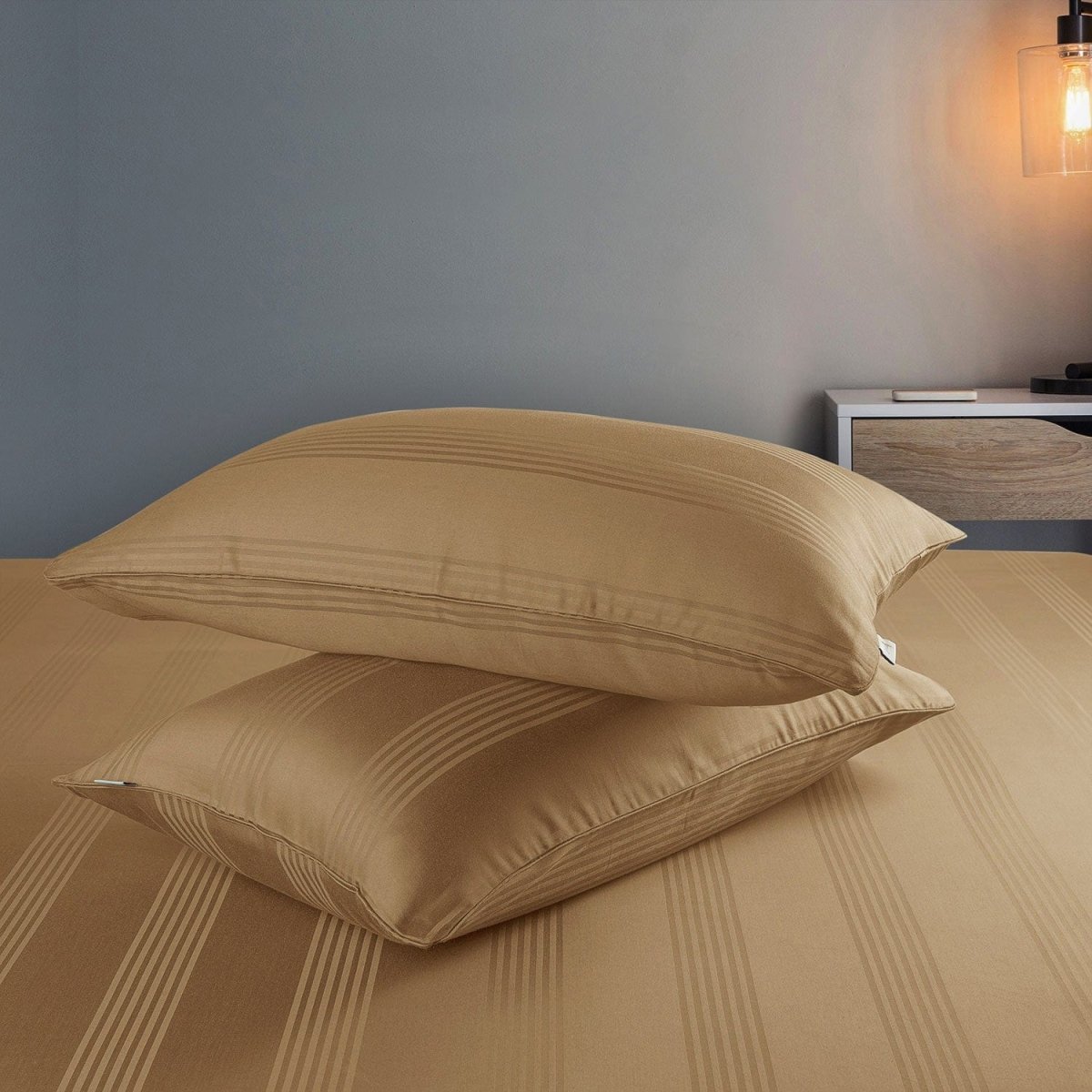 Aurelisse Kissenbezüge | Premium Baumwolle | Weich, Elegant & Langlebig | Luxuriöse Kissenhüllen für stilvolles Schlafzimmer