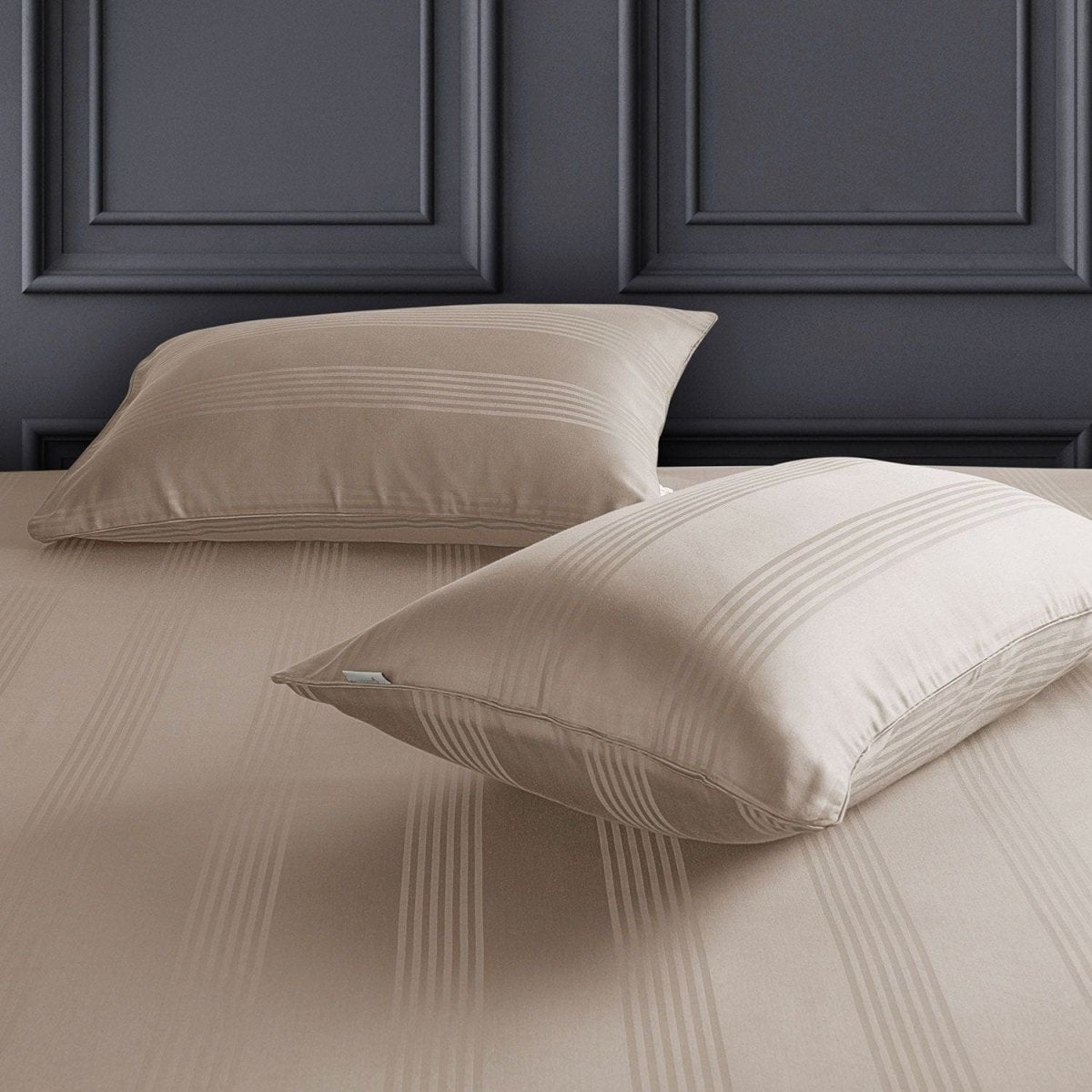 Aurelisse Kissenbezüge | Premium Baumwolle | Weich, Elegant & Langlebig | Luxuriöse Kissenhüllen für stilvolles Schlafzimmer