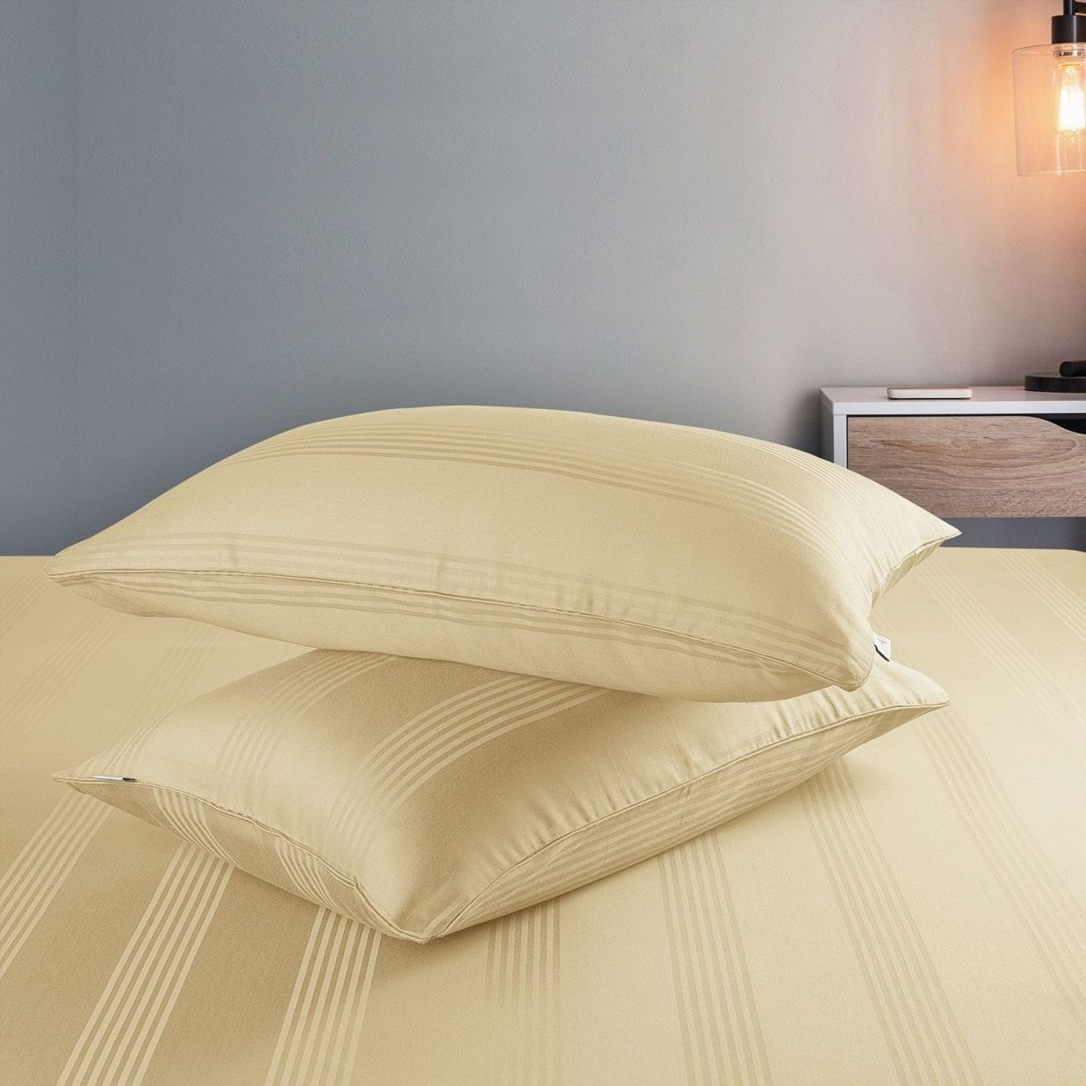 Aurelisse Kissenbezüge | Premium Baumwolle | Weich, Elegant & Langlebig | Luxuriöse Kissenhüllen für stilvolles Schlafzimmer