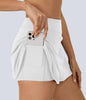 Falda de tenis COURTLINE – falda deportiva 2 en 1 con shorts y cintura alta