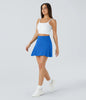 Falda de tenis COURTLINE – falda deportiva 2 en 1 con shorts y cintura alta