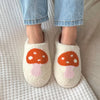 COZYHEART CHAUSSURES D'INTÉRIEUR – Chaussons douillets avec motif cœur pour des pieds bien au chaud