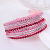 CRYSTAL WRAP – élégant bracelet enveloppant avec cristaux pour femmes