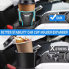 CUPSWIVEL – Porte-gobelet auto 2-en-1 avec fonction pivotante et fixation télescopique