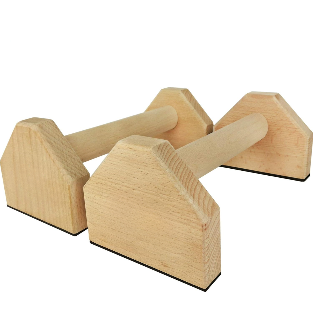 Barre per Calisthenics – Robuste parallele in legno per un allenamento a corpo libero sicuro