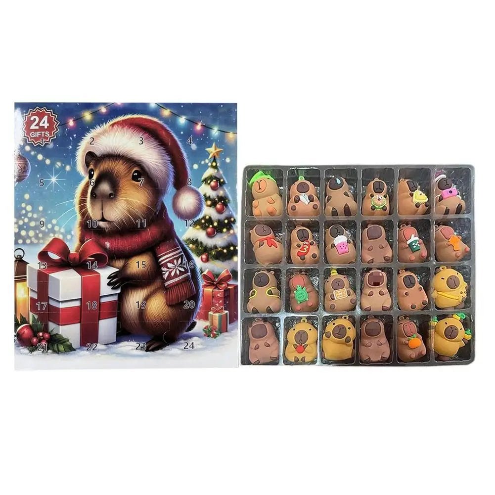 Capibala - 24-tägiger Adventskalender mit Puppen & Accessoires für den Countdown bis Weihnachten 5
