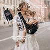 CarryNest Écharpe de portage bébé – Porte-hanche ergonomique pour un portage confortable et mains libres en déplacement