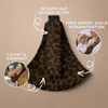 CarryNest Écharpe de portage bébé – Porte-hanche ergonomique pour un portage confortable et mains libres en déplacement