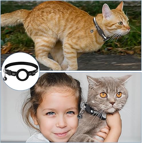 CATSAFE – GPS-Katzenhalsband mit Reflexdesign und Sicherheitsverschluss