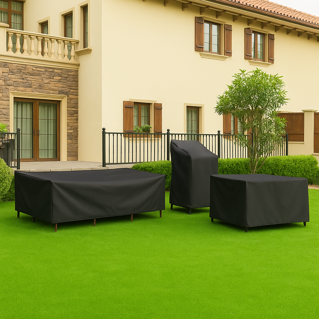 WEATHERGUARD COVER – Wasserdichte Outdoor-Möbelabdeckung für Rundum-Schutz