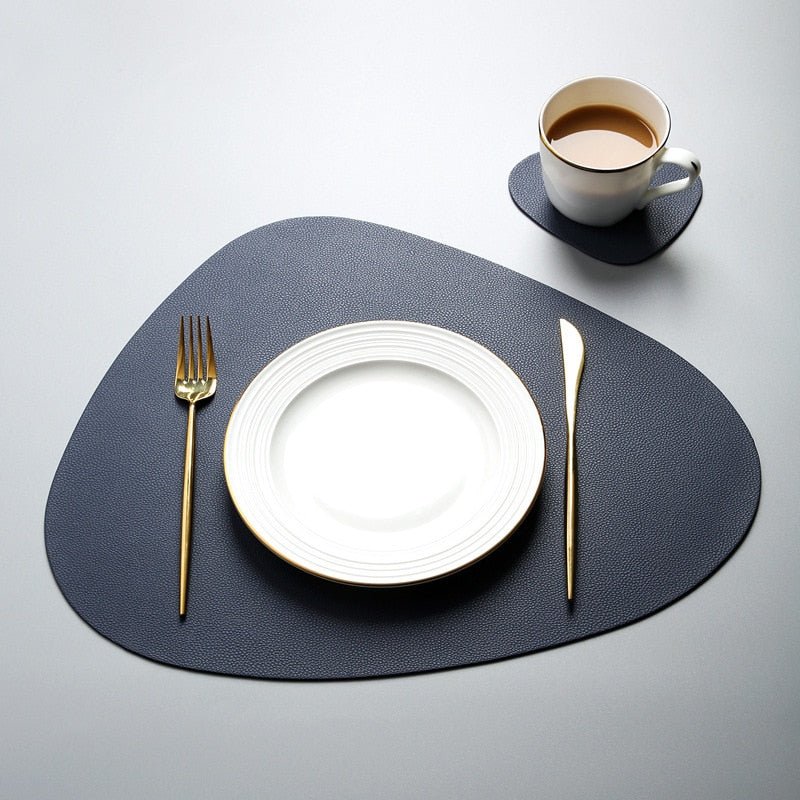 CLARO ELEGANCE – Design-Tischset mit Untersetzern, hitzebeständig und vielseitig nutzbar