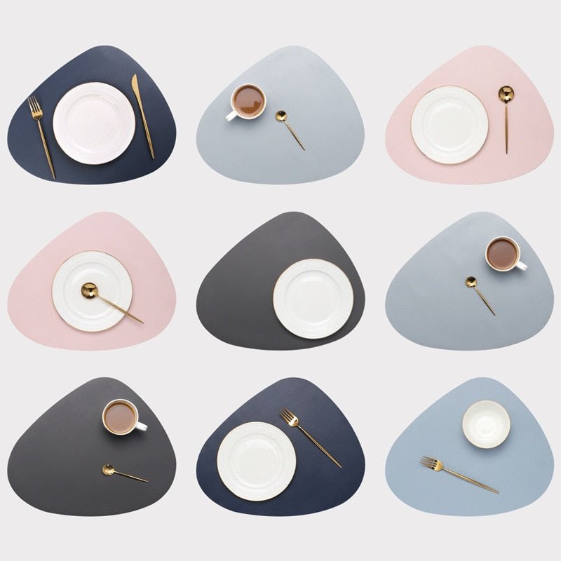 CLARO ELEGANCE – Design-Tischset mit Untersetzern, hitzebeständig und vielseitig nutzbar