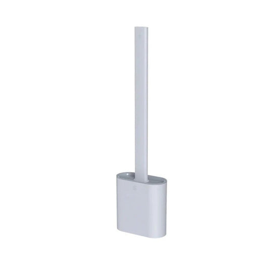 CleanBrush – Brosse de toilette en silicone hygiénique avec support mural