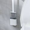 CleanBrush – Hygienische Silikon Toilettenbürste mit Wandhalterung