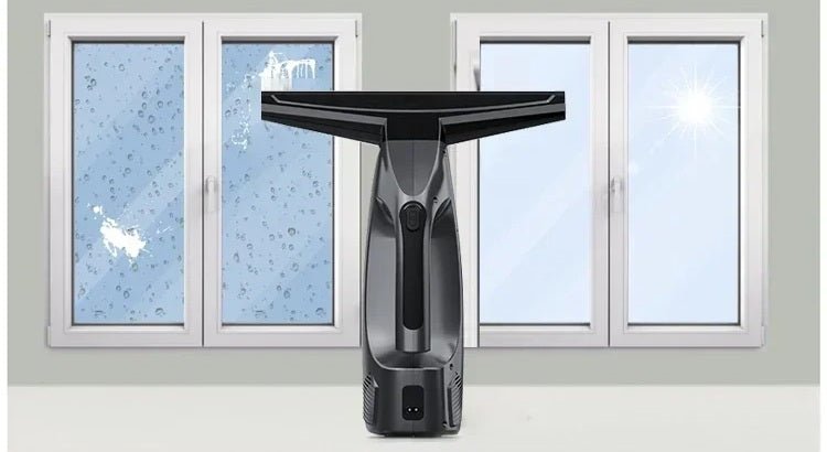 GLASSIX – Aspiradora eléctrica inalámbrica para ventanas con resultados sin rayas