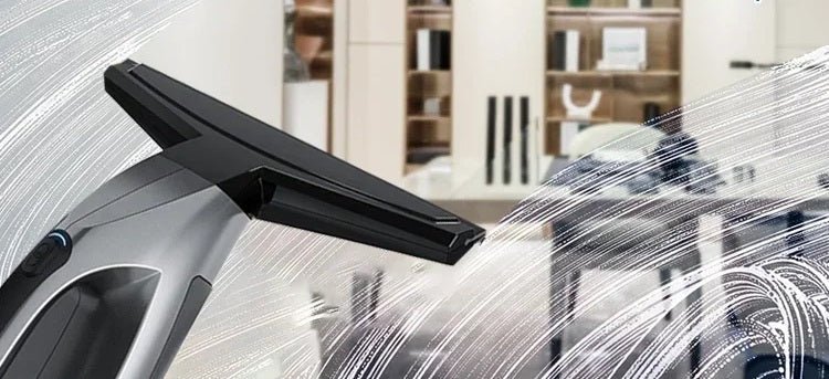 GLASSIX – Aspiradora eléctrica inalámbrica para ventanas con resultados sin rayas