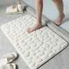 Tapis de bain Cloudstep – Tapis de bain ultra doux avec absorption rapide de l'eau et dessous antidérapant
