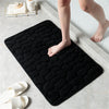 Tapis de bain Cloudstep – Tapis de bain ultra doux avec absorption rapide de l'eau et dessous antidérapant