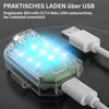 Kabelloses LED-Motorrad-Rücklicht – Wiederaufladbare Fernbedienung für Brems- und Warnleuchte