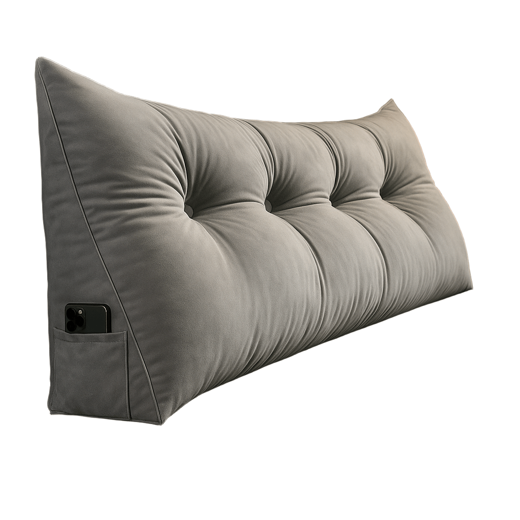 KomfortRuhe Keil Kissen – Ergonomische Rückenstütze Für Bett & Couch – Wohnish