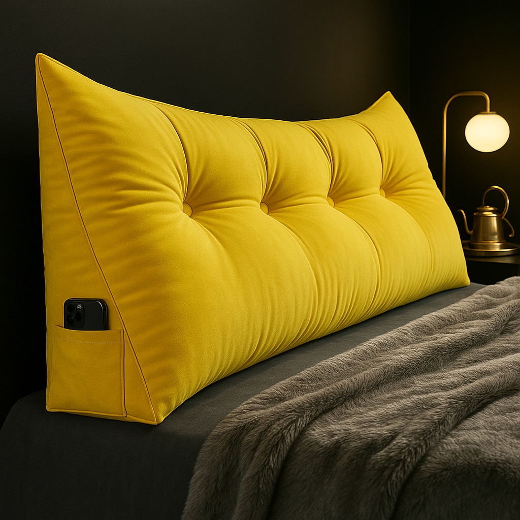 Coussin en coin ComfortRest – Support dorsal ergonomique pour lit et canapé