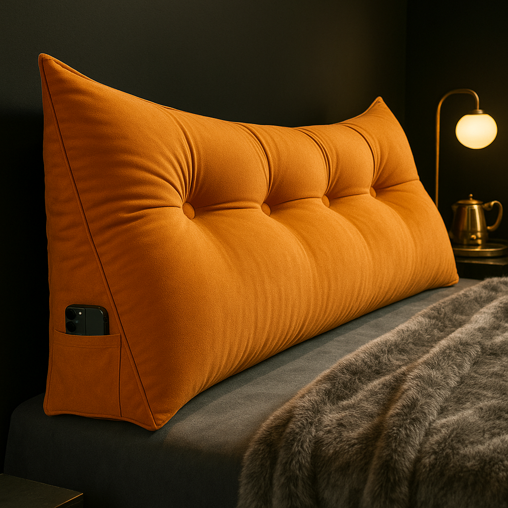 Coussin en coin ComfortRest – Support dorsal ergonomique pour lit et canapé