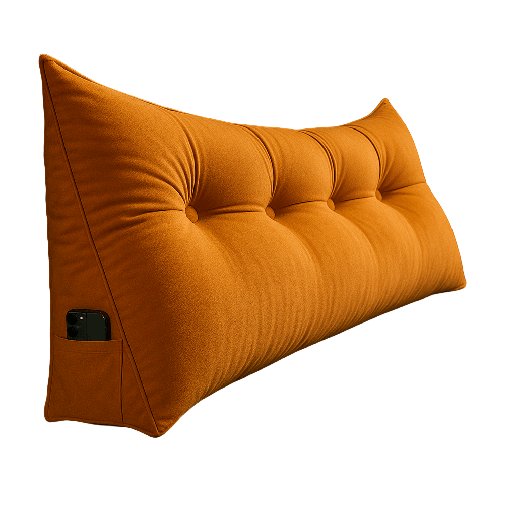 KomfortRuhe Keil Kissen – Ergonomische Rückenstütze Für Bett & Couch – Wohnish
