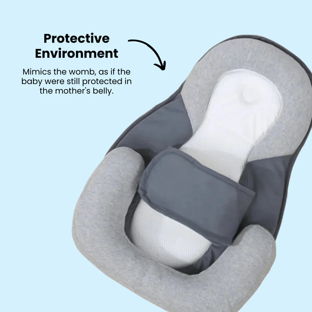 ComfyNest – Coussin bébé ergonomique avec inclinaison de 15°