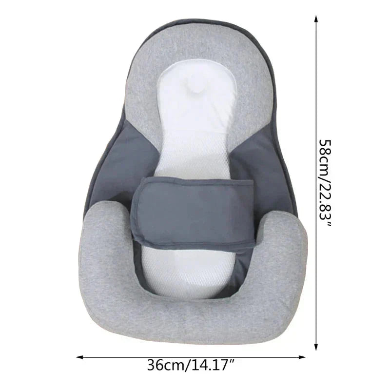 ComfyNest – Coussin bébé ergonomique avec inclinaison de 15°