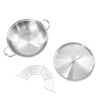 EcoHeat – Edelstahl-Kochtopf 26 cm mit gleichmäßiger Wärmeverteilung