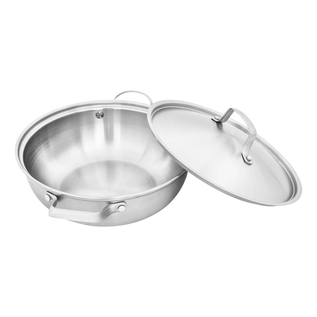 EcoHeat – Edelstahl-Kochtopf 26 cm mit gleichmäßiger Wärmeverteilung