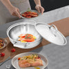EcoHeat – Edelstahl-Kochtopf 26 cm mit gleichmäßiger Wärmeverteilung