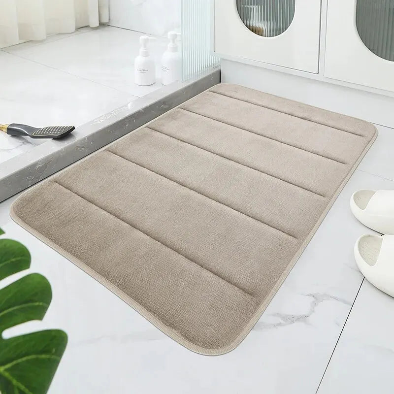 VELURA BATH MAT – Badezimmermatte aus Mikrofaser für Komfort & Sicherheit