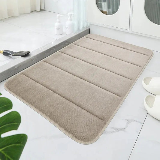 VELURA BATH MAT – Badezimmermatte aus Mikrofaser für Komfort & Sicherheit