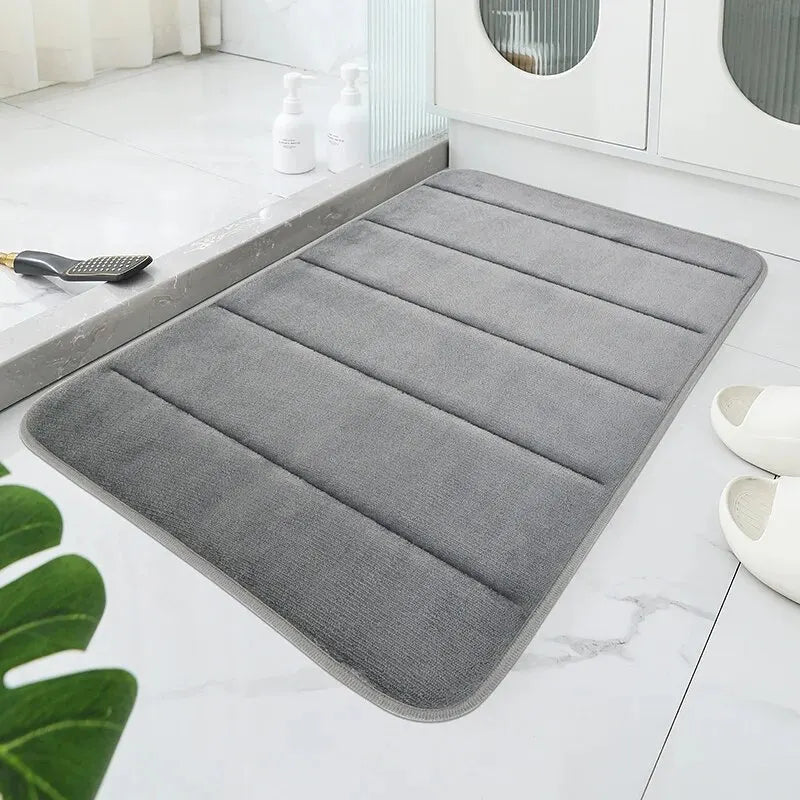 VELURA BATH MAT – Badezimmermatte aus Mikrofaser für Komfort & Sicherheit