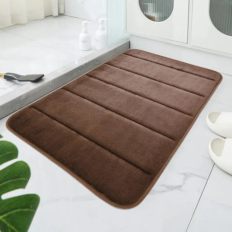 VELURA BATH MAT – Badezimmermatte aus Mikrofaser für Komfort & Sicherheit