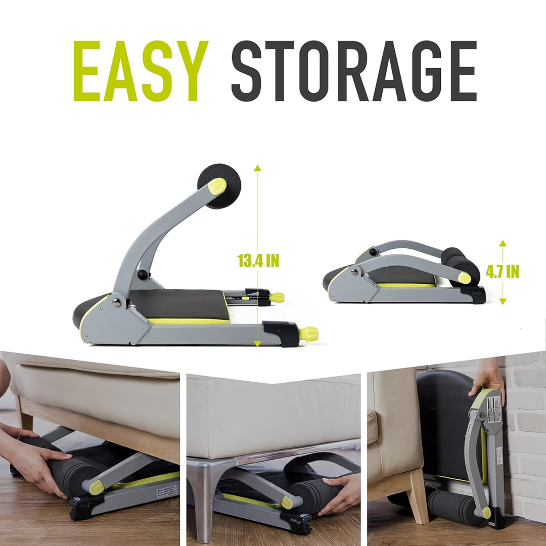 Coremax – Entrenador AB Crunch compacto para entrenamiento abdominal específico